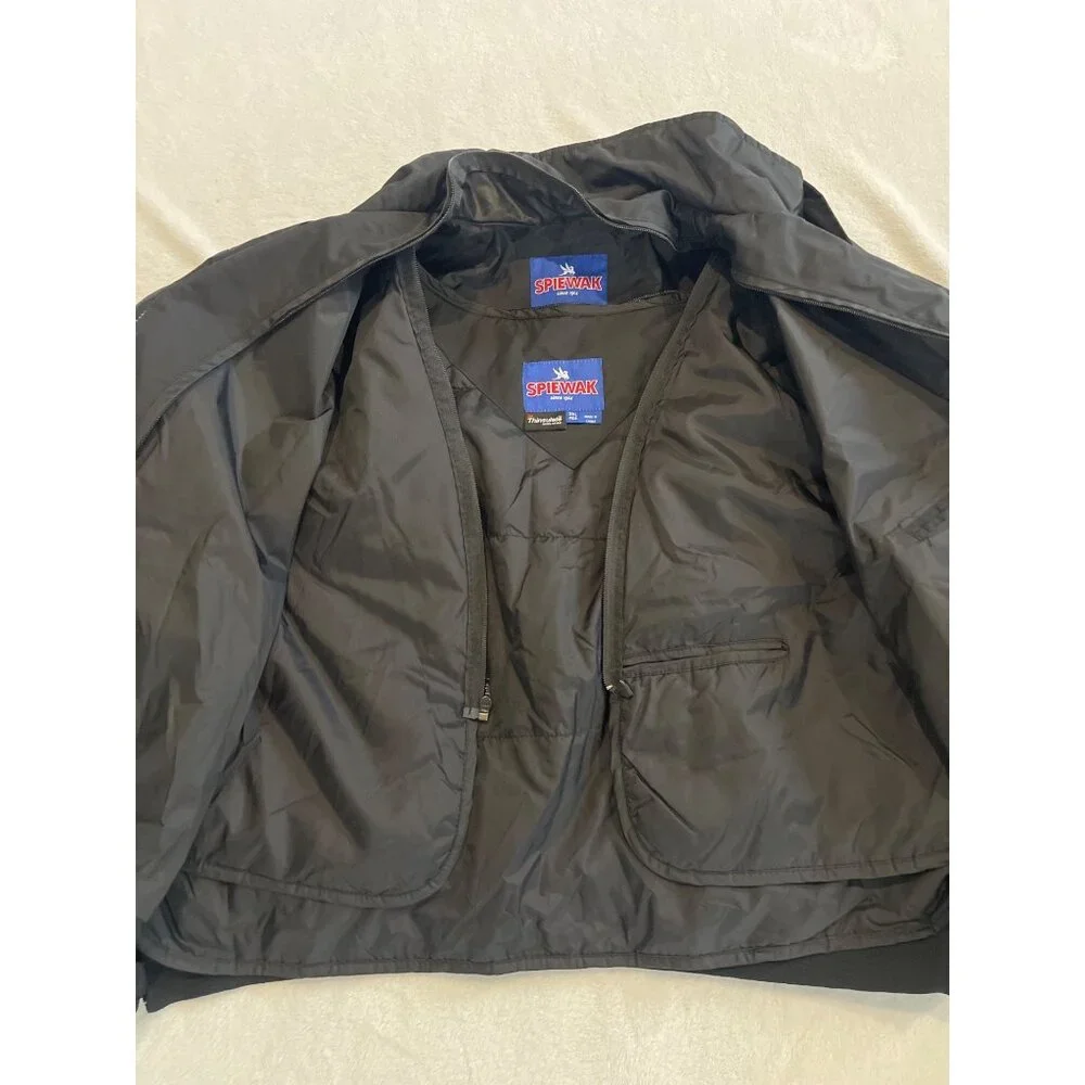 NWT Spiewak S3609 Deluxe Duty Jacket 3m Insulate Mens 3XL Black